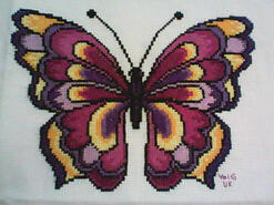 Cross stitch square for Rani's quilt