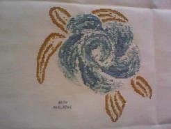 Cross stitch square for Taj's quilt