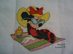 Cross stitch square for any child