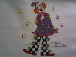 Cross stitch square for any child