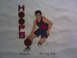 Cross stitch square for any child
