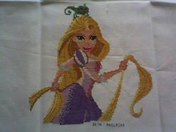 Cross stitch square for Symmie's quilt