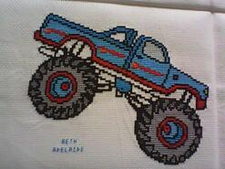 Cross stitch square for Ryan L's quilt