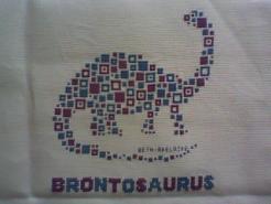 Cross stitch square for Lincoln's quilt