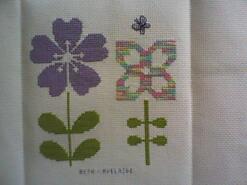 Cross stitch square for Breearnah's quilt