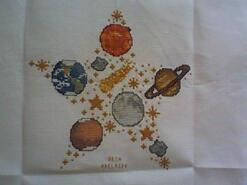 Cross stitch square for any child