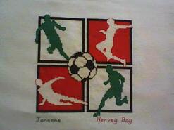 Cross stitch square for any child