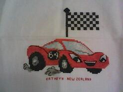 Cross stitch square for Ryan L's quilt