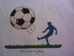 Cross stitch square for any child