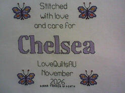 Cross stitch square