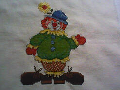 Cross stitch square for any child