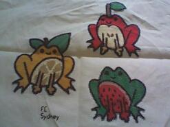 Cross stitch square for any child
