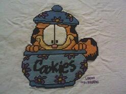 Cross stitch square for any child