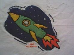 Cross stitch square for any child