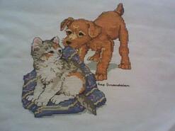 Cross stitch square for any child