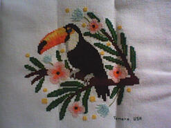 Cross stitch square for any child