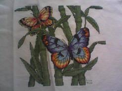 Cross stitch square for Taejarna's quilt