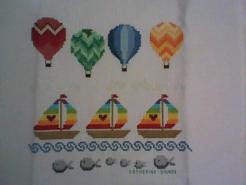 Cross stitch square for any child