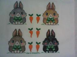 Cross stitch square for any child