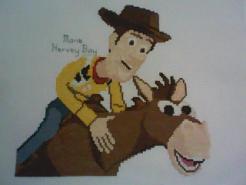 Cross stitch square for any child
