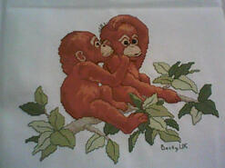 Cross stitch square for any child
