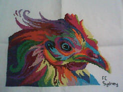 Cross stitch square for any child