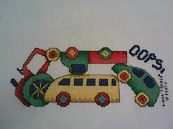 Cross stitch square for Ryan L's quilt