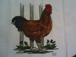 Cross stitch square for any child