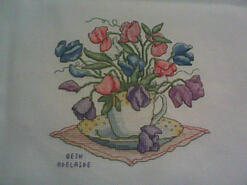 Cross stitch square for any child