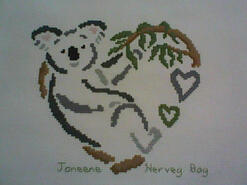 Cross stitch square for any child