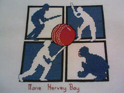 Cross stitch square for any child