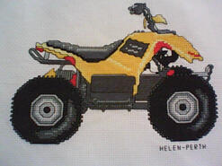 Cross stitch square for any child