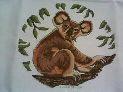 Cross stitch square for any child