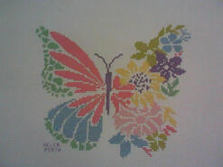 Cross stitch square for any child