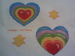 Cross stitch square