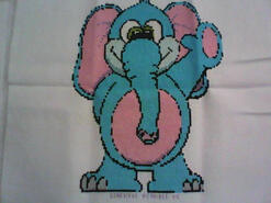 Cross stitch square