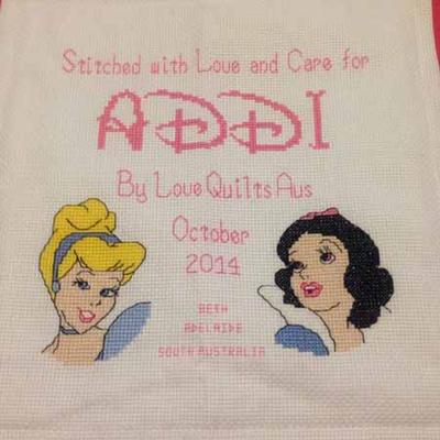 Photo of Addison-Hope s quilt