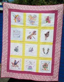 Photo of Harmony Fs quilt