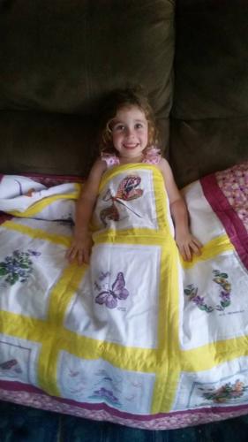 Photo of Harmony Fs quilt
