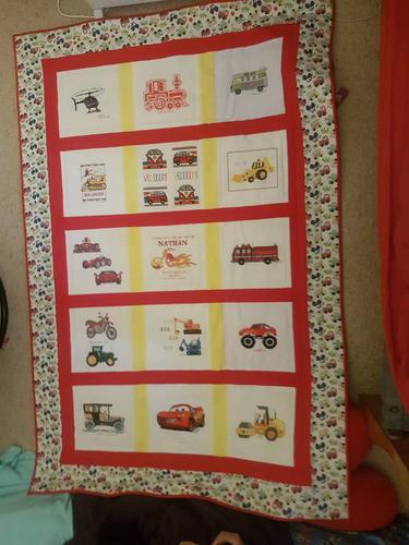 Photo of Nathan Cs quilt