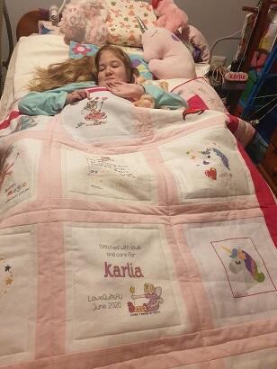 Photo of Karlia Cs quilt