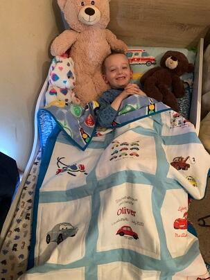 Photo of Oliver Bs quilt