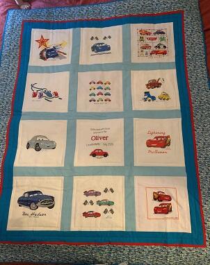 Photo of Oliver Bs quilt