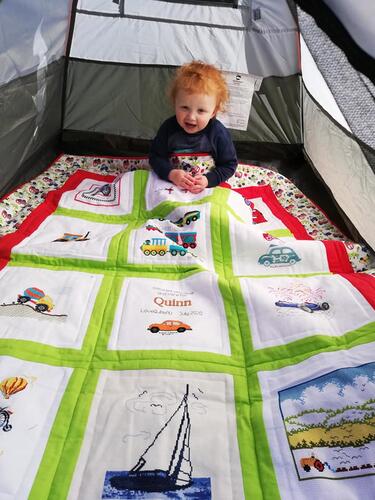 Photo of Quinn Hs quilt
