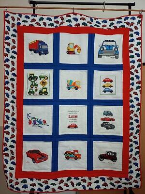 Photo of Lucass quilt