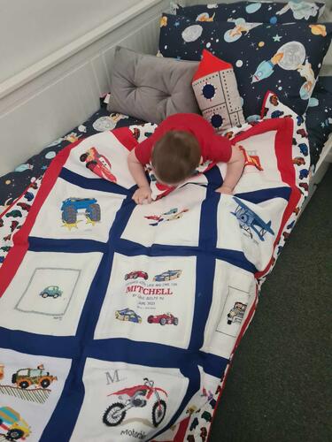 Photo of Mitchells quilt