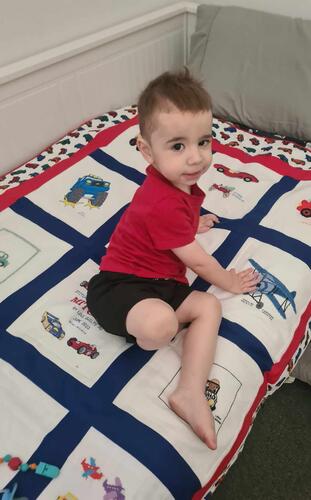 Photo of Mitchells quilt