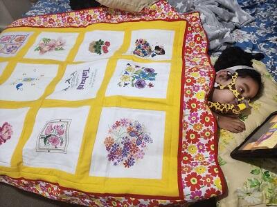 Photo of Tahanis quilt