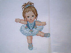 Cross stitch square for Ella B(2)'s quilt