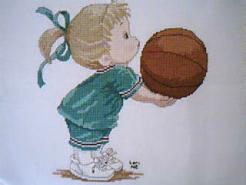 Cross stitch square for (QUILTED) Sport E01's quilt
